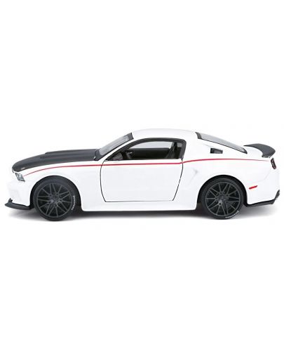 Метална кола Maisto Special Edition - Ford Mustang Street Racer 2014, бяла, 1:24 - 6