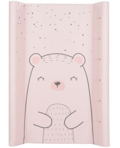 Мека подложка за повиване KikkaBoo - Bear with me, Pink, 70 x 50 cm - 1