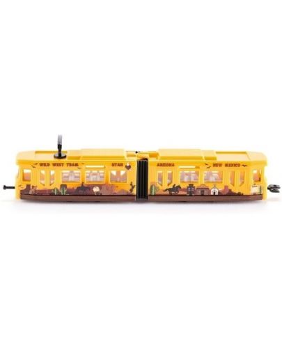 Метална играчка Siku - Трамвай, жълт - 1