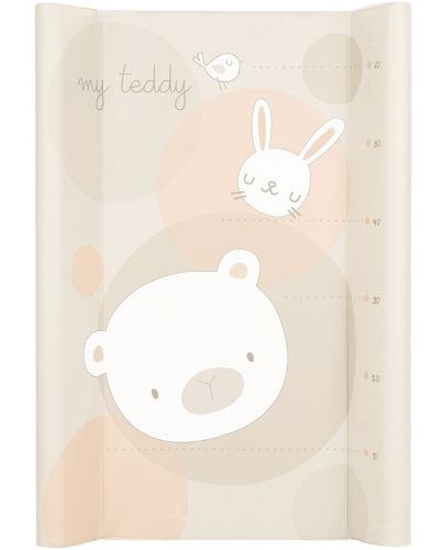 Мека подложка за повиване KikkaBoo - My Teddy, 80 x 50 cm - 1
