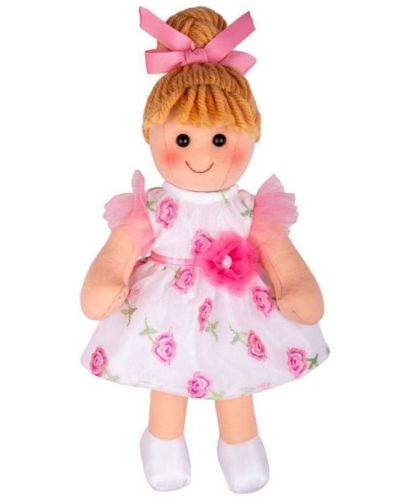 Мека кукла Bigjigs - Меган, 30 cm - 1