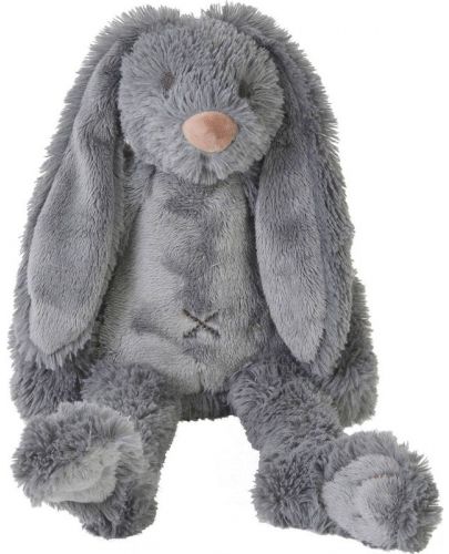 Мека играчка Happy Horse - Зайчето Richie, сиво, 28 cm - 1