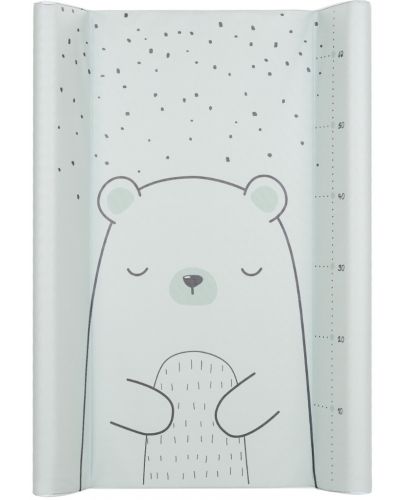 Мека подложка за повиване KikkaBoo - Bear with me, Mint, 70 x 50 cm  - 1