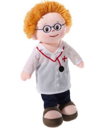 Mека кукла Heunec Poupetta - Лекар, 30 cm - 1