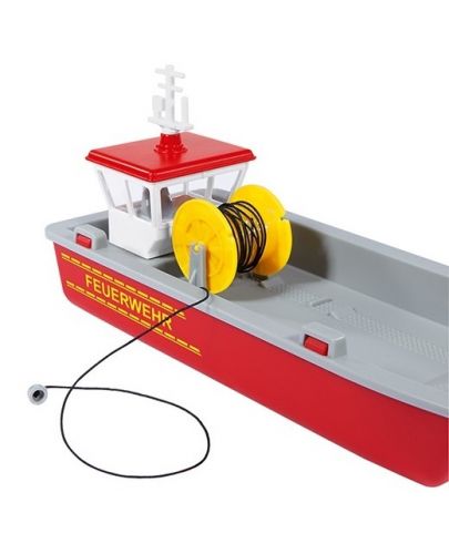 Метална играчка Siku - Пожарна лодка с пикап, 1:50 - 4