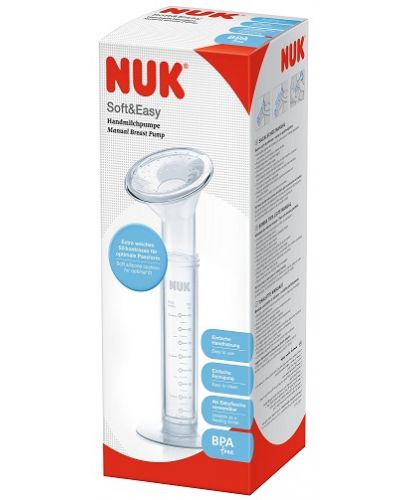 Механична помпа за кърма Nuk - Soft & Easy - 1