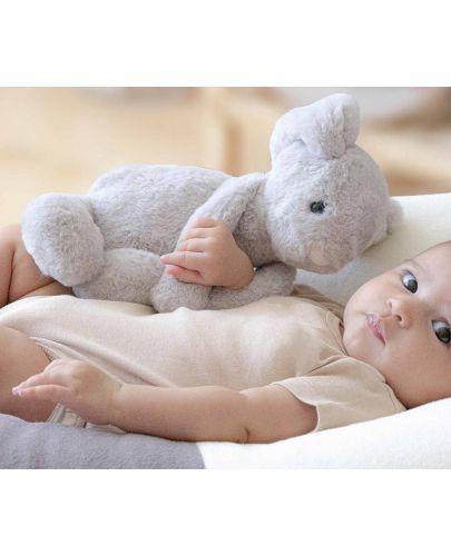 Мека играчка BabyJem - Bunny, Grey, 35 cm  - 2