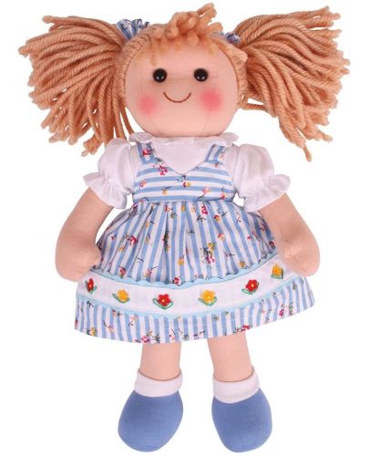 Мека кукла Bigjigs - Кристин, 34 cm - 1