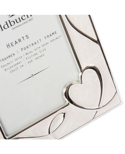 Метална рамка за снимки Goldbuch - Hearts, 10 x 15 cm - 4