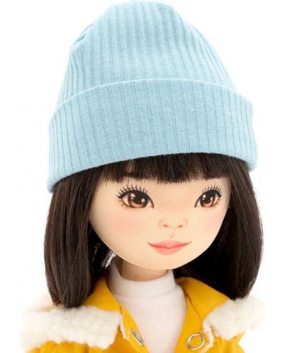 Мека кукла Orange Toys Sweet Sisters - Лилу с парка в цвят горчица, 32 cm - 4