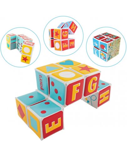 Мека играчка Ludi - Магически куб, Зайо - 3