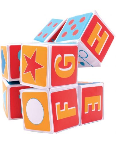 Мека играчка Ludi - Магически куб, Зайо - 4