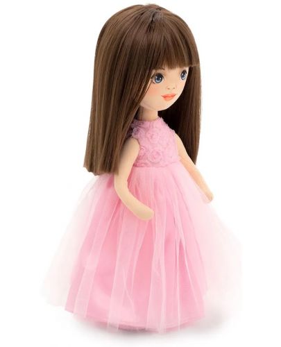 Мека кукла Orange Toys Sweet Sisters - Софи с розова рокля на рози, 32 cm - 4