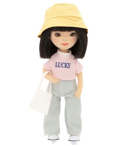 Мека кукла Orange Toys Sweet Sisters - Лилу с широки дънки, 32 cm - 1