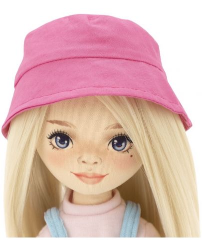 Мека кукла Orange Toys Sweet Sisters - Мия със синя рокля без ръкави, 32 cm - 4