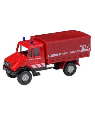 Метално камионче Welly Urban Spirit - Пожарна, 1:34 - 1
