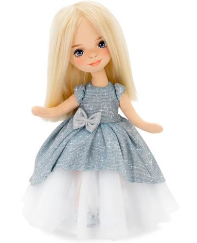 Мека кукла Orange Toys Sweet Sisters - Мия в светлосиня рокля, 32 cm - 1