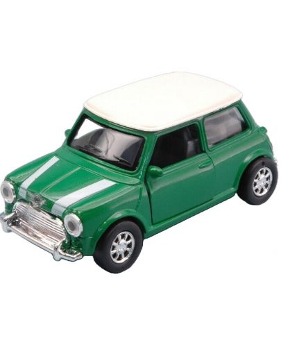 Метална количка Newray - Mini Cooper 1959, зелена, 1:32 - 1
