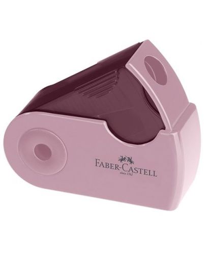 Мини острилка с ръкав Faber-Castell - Harmony, асортимент - 2
