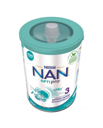 Млечна напитка на прах Nestle Nan - Optipro 3, 400 g - 4
