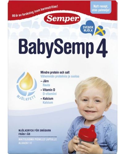 Мляко Semper BabySemp 4, 800 g - 1