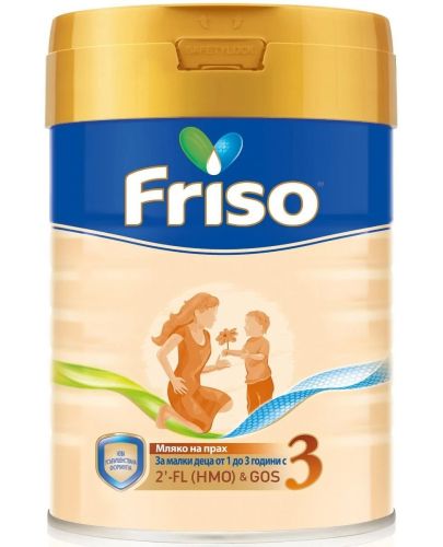 Мляко на прах за малки деца Friso 3- 400 g - 1