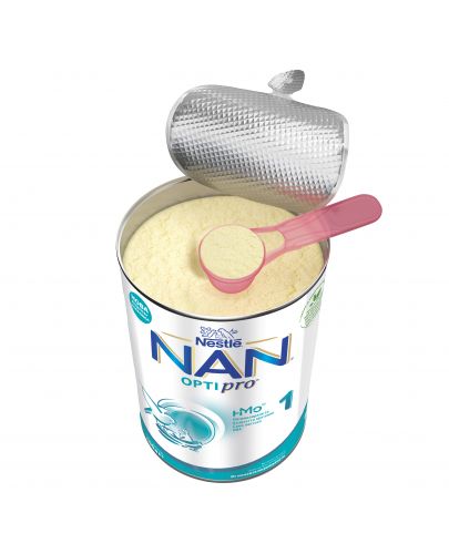 Мляко на прах за кърмачета Nestle Nan - Optipro 1, опаковка 400g - 6