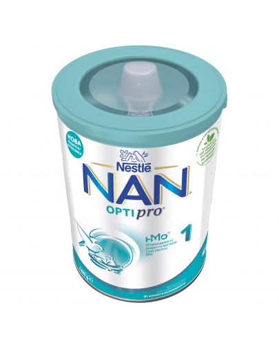 Мляко на прах за кърмачета Nestle Nan - Optipro 1, опаковка 400g - 4