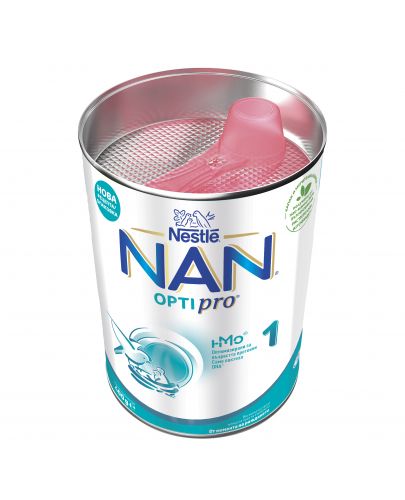 Мляко на прах за кърмачета Nestle Nan - Optipro 1, опаковка 400g - 5