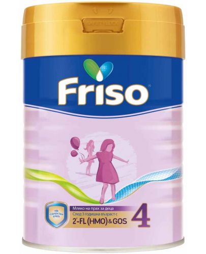 Мляко на прах за малки деца Friso 4, 400 g - 1