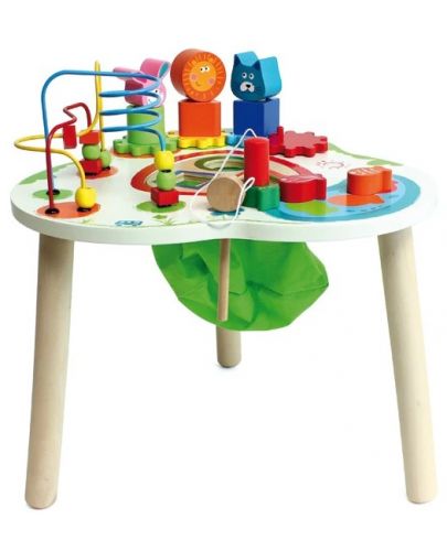 Многофункционална дървена маса за игра Acool Toy  - 1