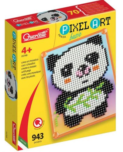 Мозайка Quercetti Pixel Art Basic - Панда, 943 части - 1