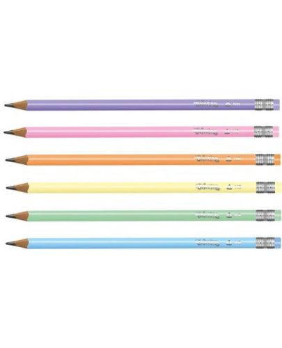 Молив Colorino Pastel - HB, асортимент - 1