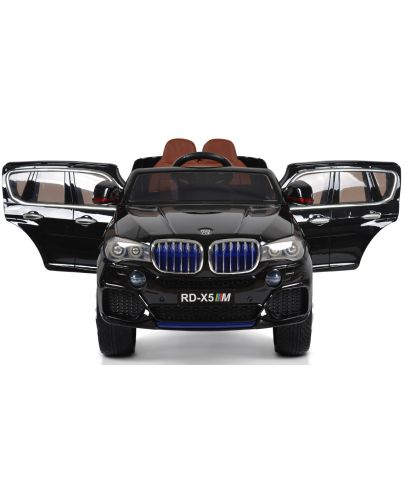Акумулаторен джип Moni - BMW M5X - RD500, черен - 6