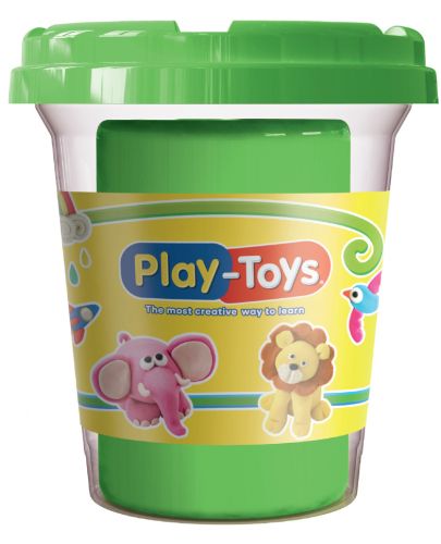 Моделин Play-Toys - 100 g, асортимент - 6