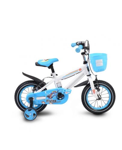 Moni Детски велосипед 12 със светеща рамка 1290 Син - 1
