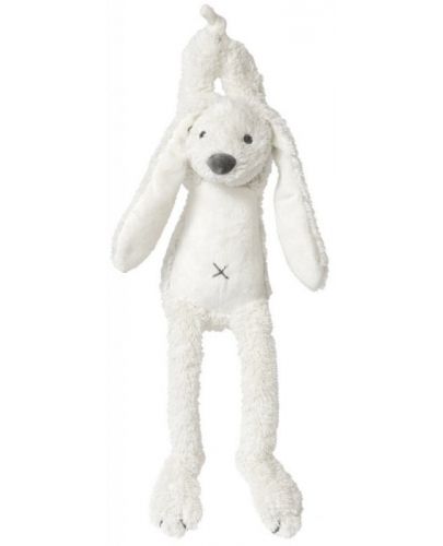 Музикална играчка Happy Horse - Зайчето Richie, бяло, 34 cm - 1
