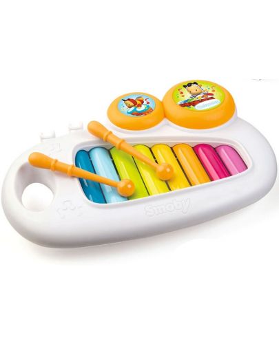 Музикална играчка Smoby Cotoons - Ксилофон, с 8 тона - 1