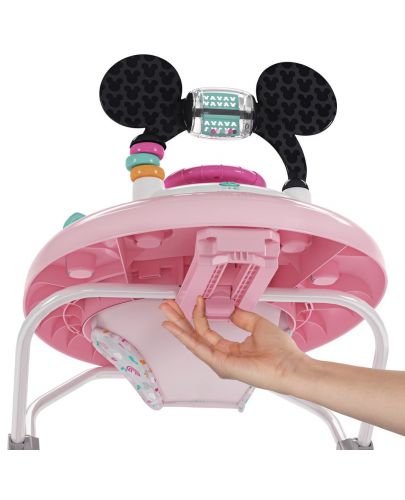Музикална проходилка Bright Starts Disney Baby - Minnie Mouse,  розова - 3