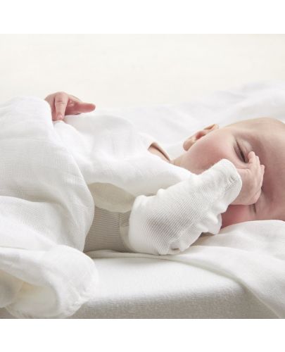 Муселинови кърпи Meyco Baby - 9 броя, бели - 2
