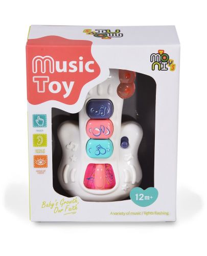 Музикална играчка Moni - Китара, K999-56B - 2