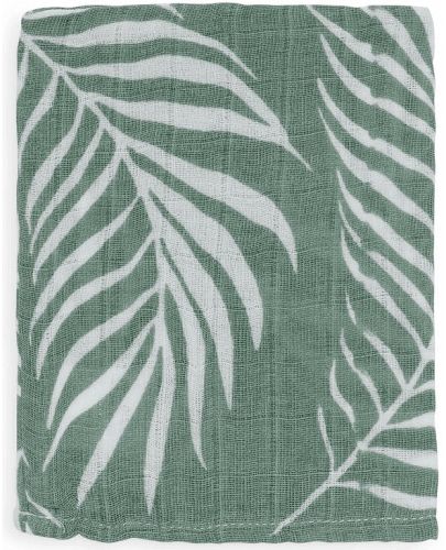 Муселинови кърпи-спарчета Jollein - Nature Ash Green, 15 х 20 cm, 3 броя - 4
