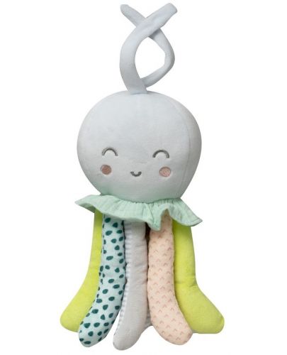 Музикална плюшена играчка Interbaby - Октопод - 1