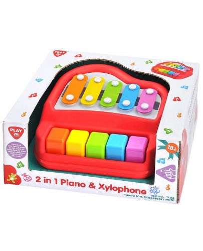 Музикална играчка 2 в 1 PlayGo - Пиано и ксилофон - 2