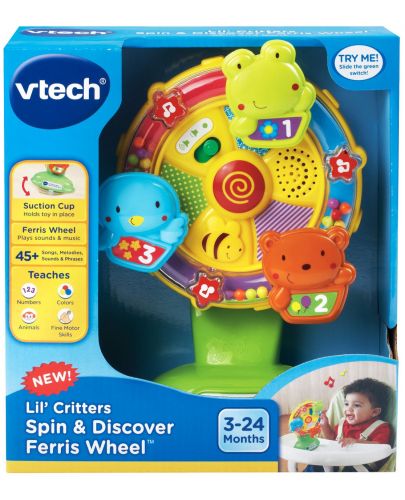 Бебешка играчка Vtech - Музикален волан - 6
