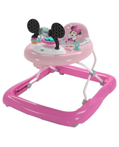 Музикална проходилка Bright Starts Disney Baby - Minnie Mouse,  розова - 1