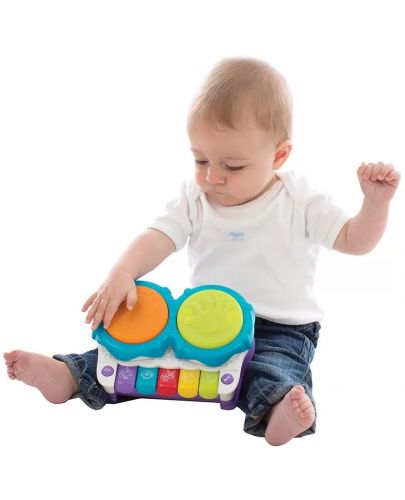 Музикална играчка 2в1 Playgro + Learn - Пиано и барабани - 5