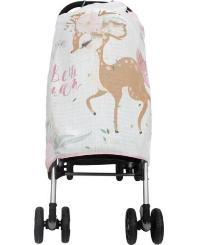 Муселиново покривало за детска количка с 3D принт Sevi Baby - Сърничка - 1
