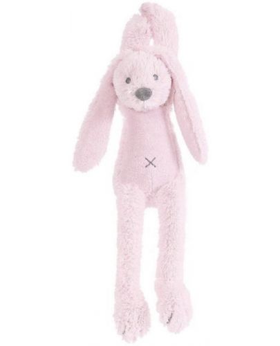 Музикална играчка Happy Horse - Зайчето Richie, 34 cm, розово - 1