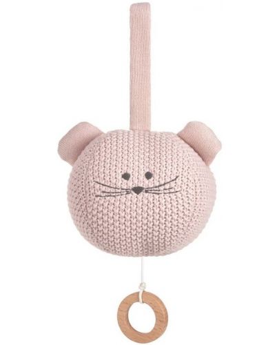 Музикална плюшена играчка Lassig - Little Chums, Mouse - 1